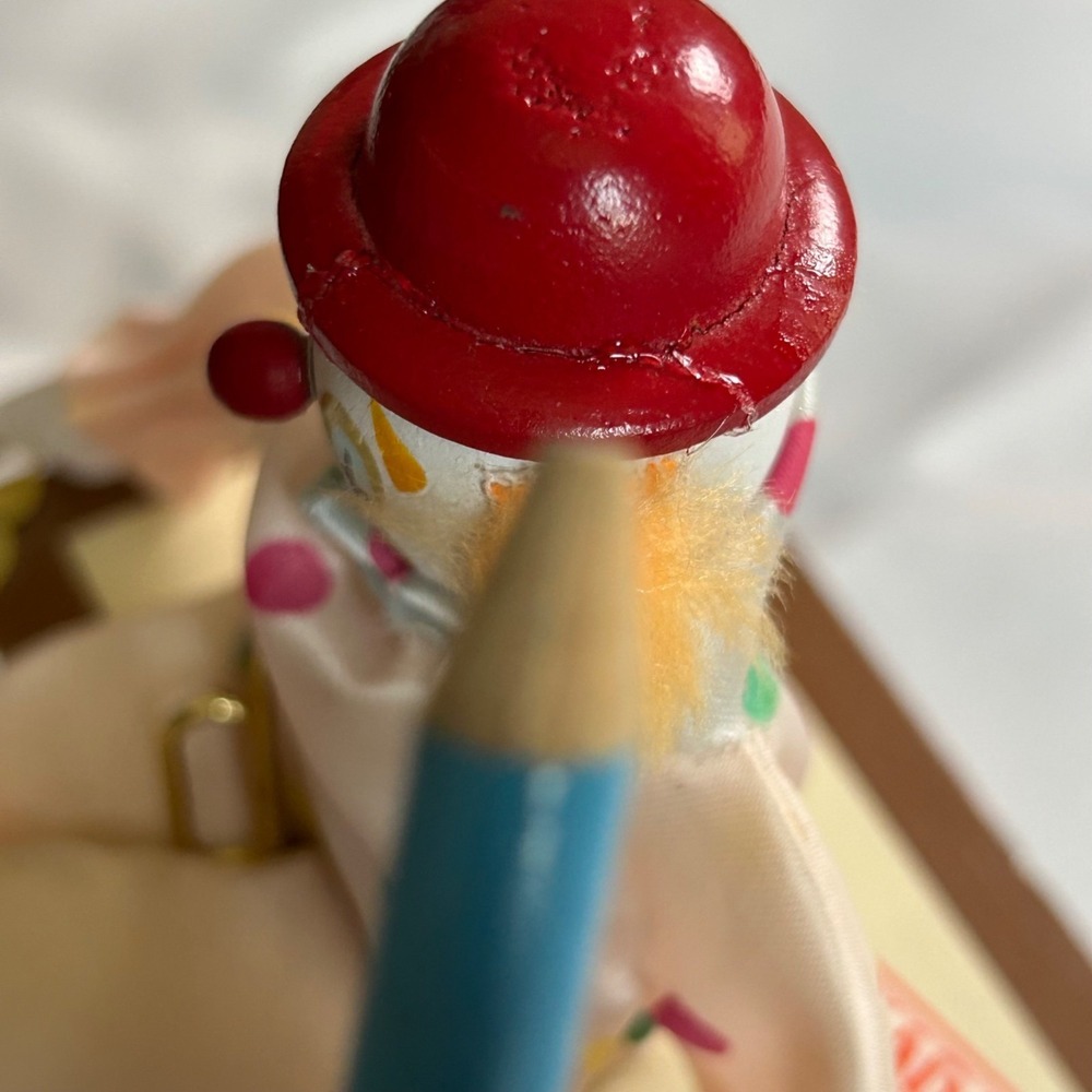 Westland Be A Clown Music Box Figurine Hat is Damaged 7" Vintage Collectable - Picture 13 of 16